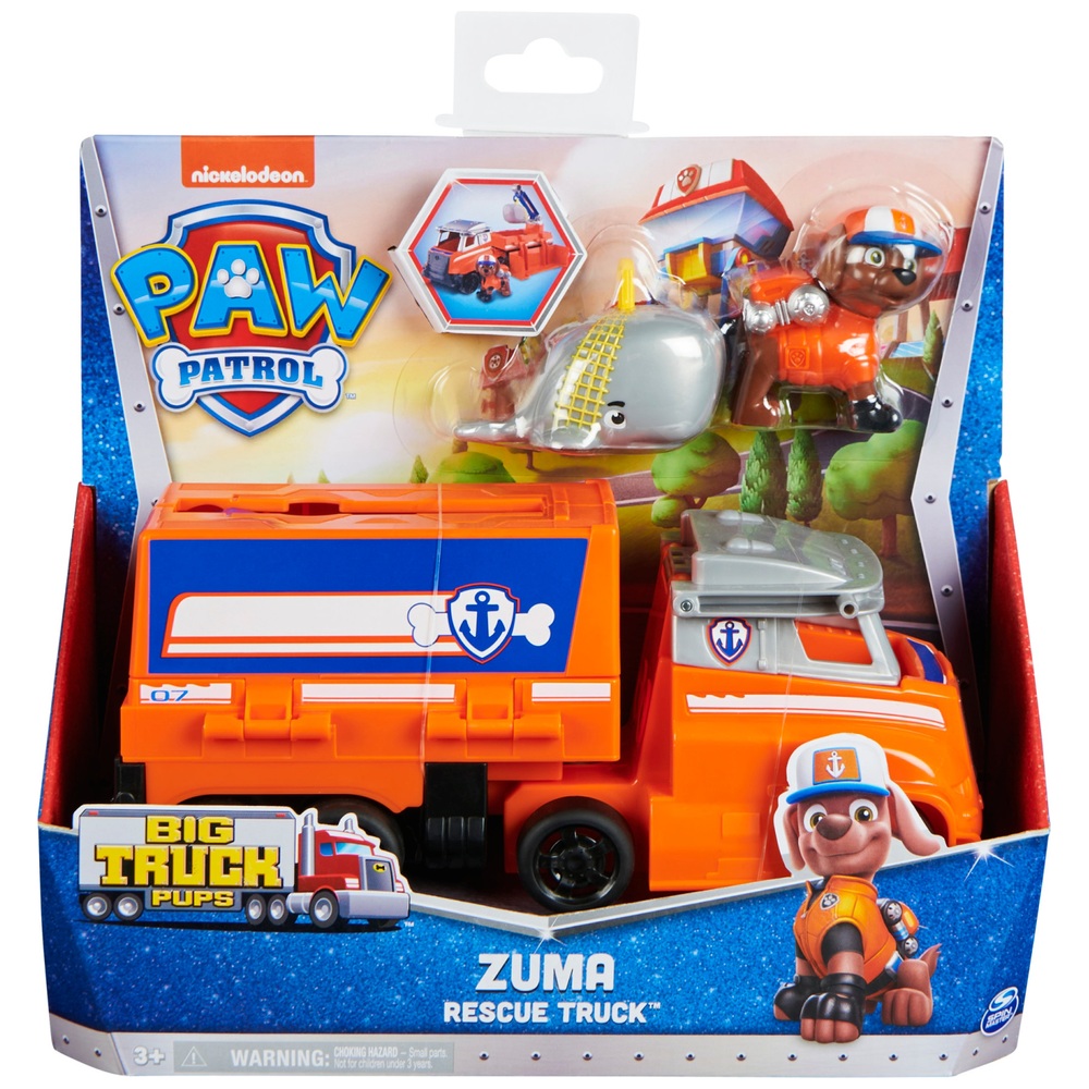 PAW Patrol Big Truck Pup's Zuma Verwandlungs-Spielzeug-LKW