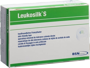 LEUKOSILK S Heftpflaster 9.2mx5cm weiss, 6 Stück