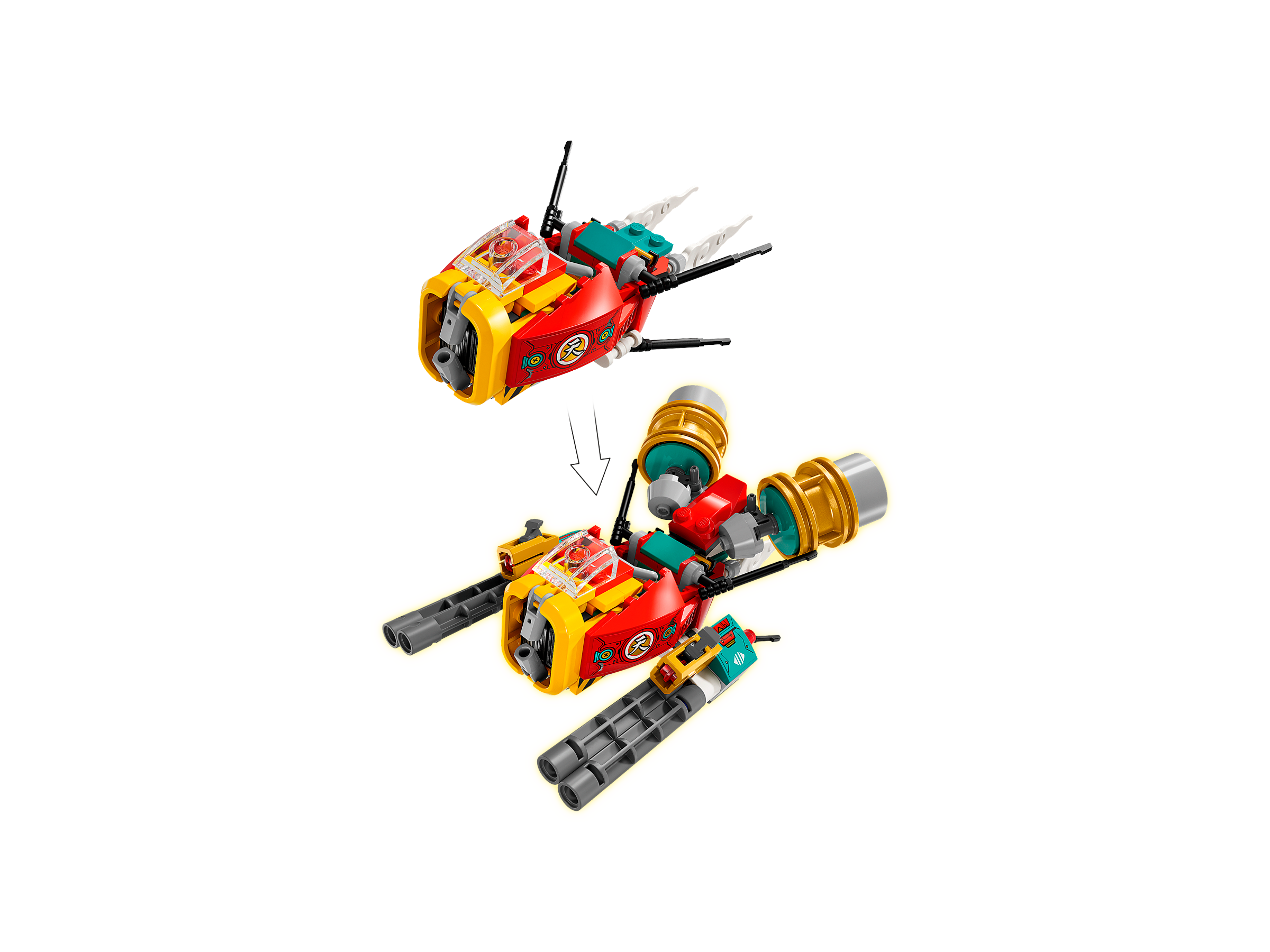 Robô Dragão da Mei 80053