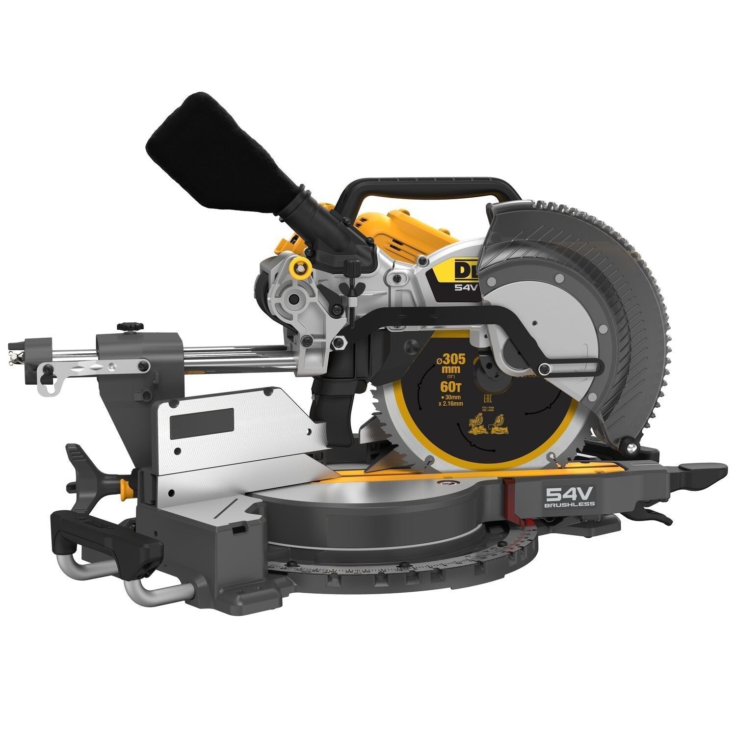 DeWALT DCS781N Accu Afkort-/Verstekzaag 305mm 54V XR FlexVolt Basic Body