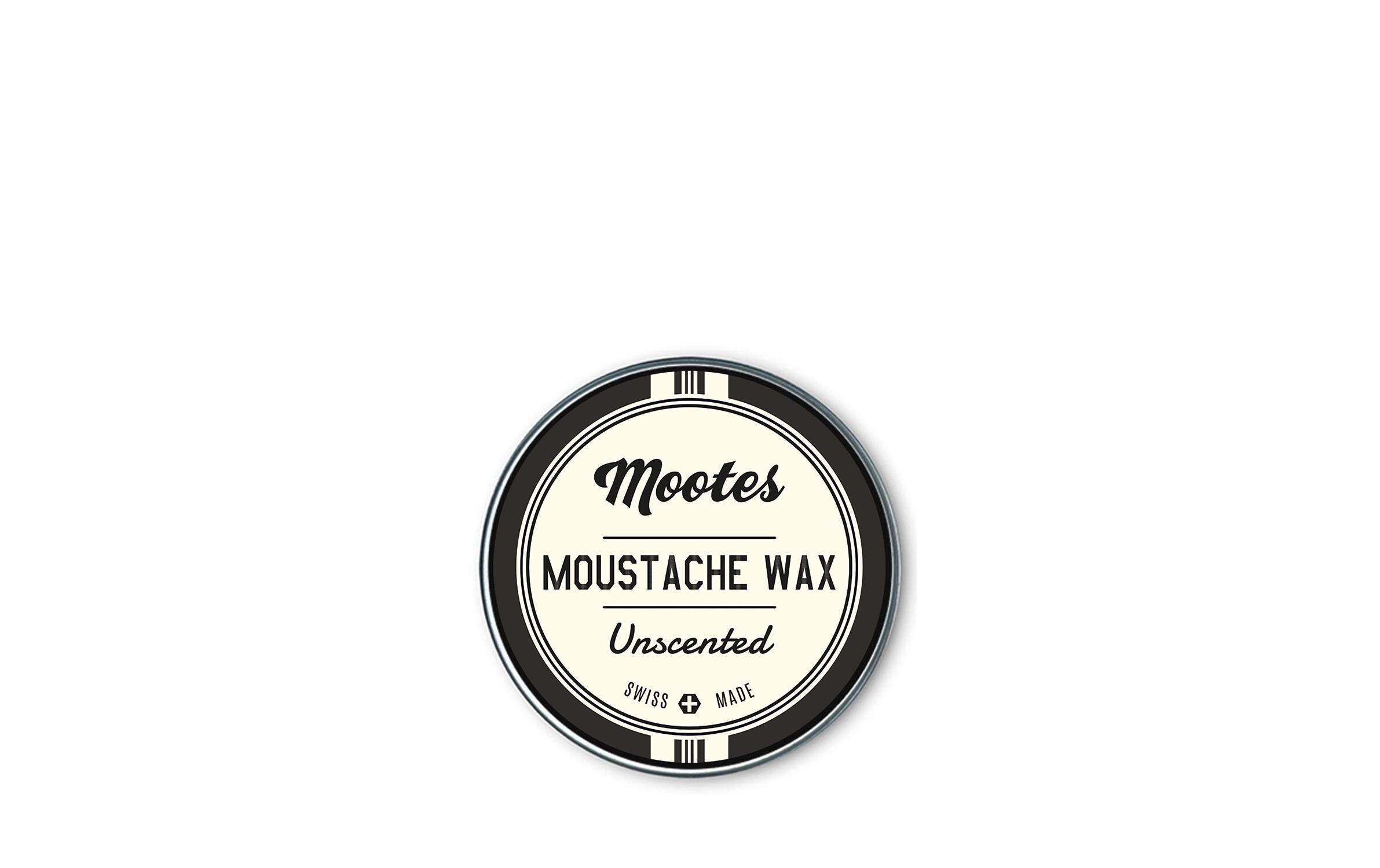 Schnurrbart-Wachs Unscented 15 gHochwertiger Schnauz-Wachs mit ätherischen Ölen