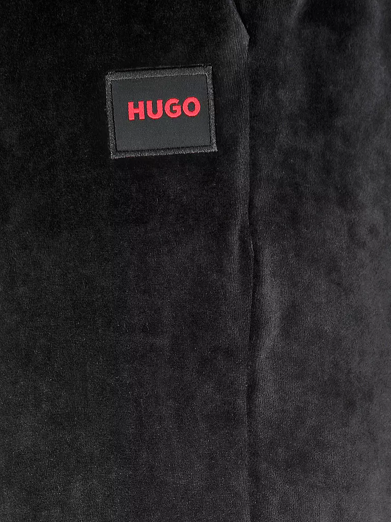 HUGO Loungewearhose  schwarz
