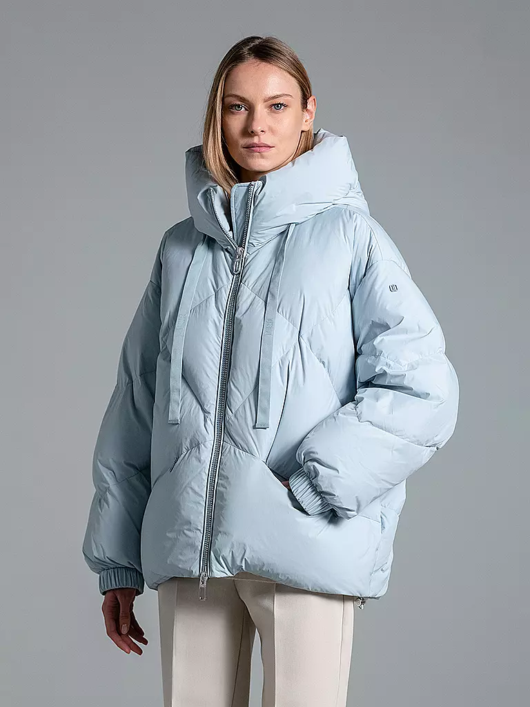 DUNO Daunenjacke PEGGIE hellblau
