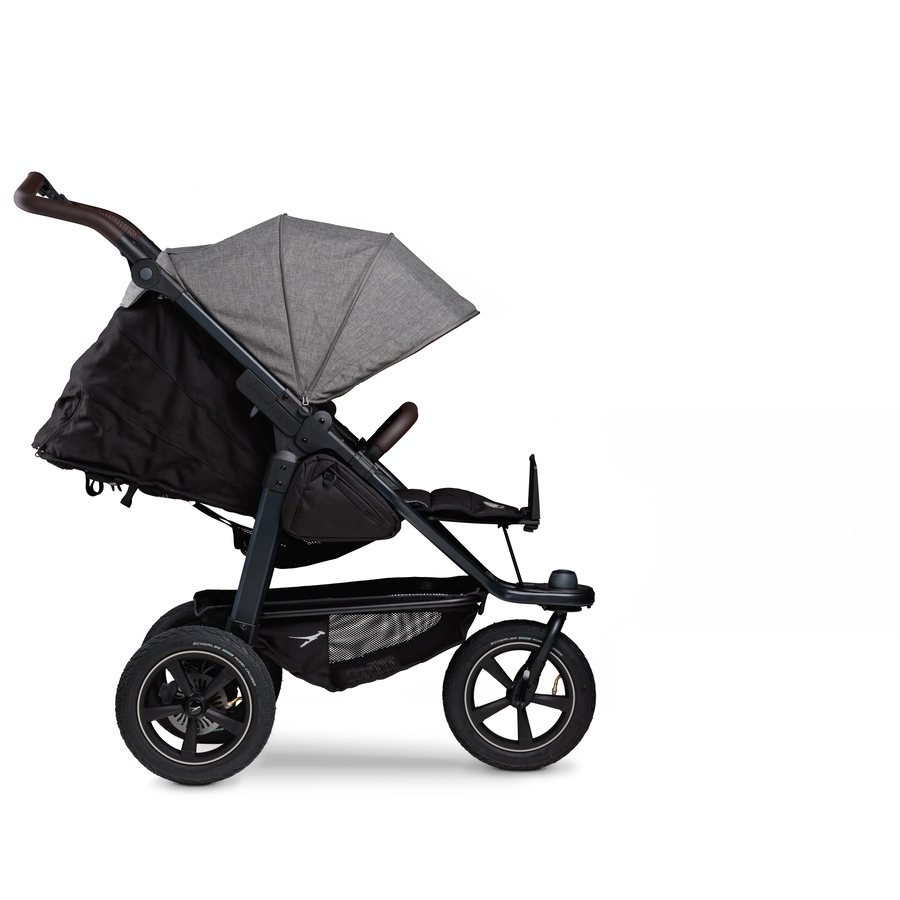 tfk Sportkinderwagen Mono 2  mit Luftrad Set premium grau