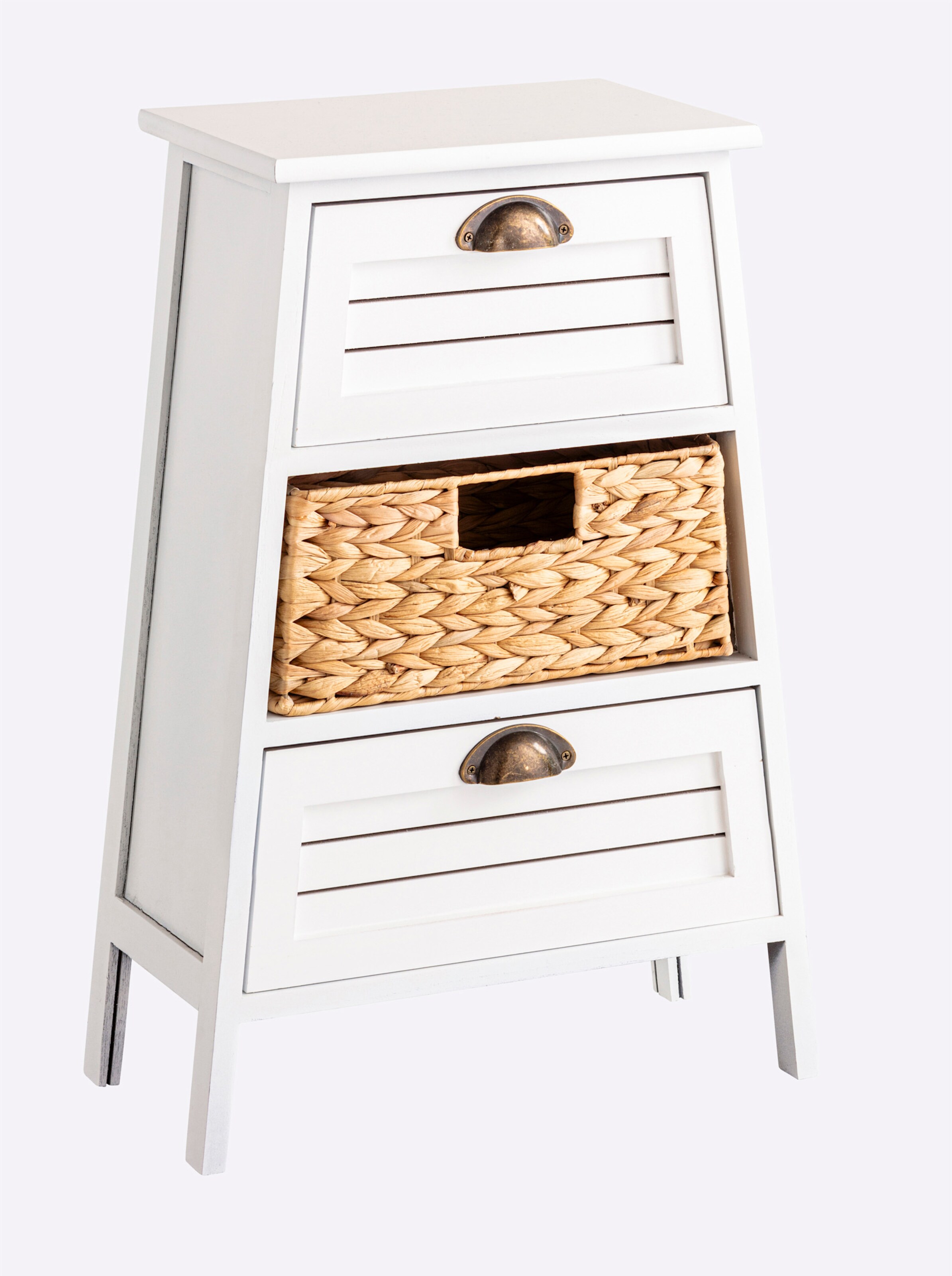 heine home Kommode in weiß-natur