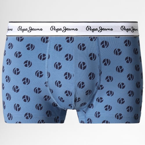 Lot De 3 Boxers PMU10971 Blanc Jaune Bleu