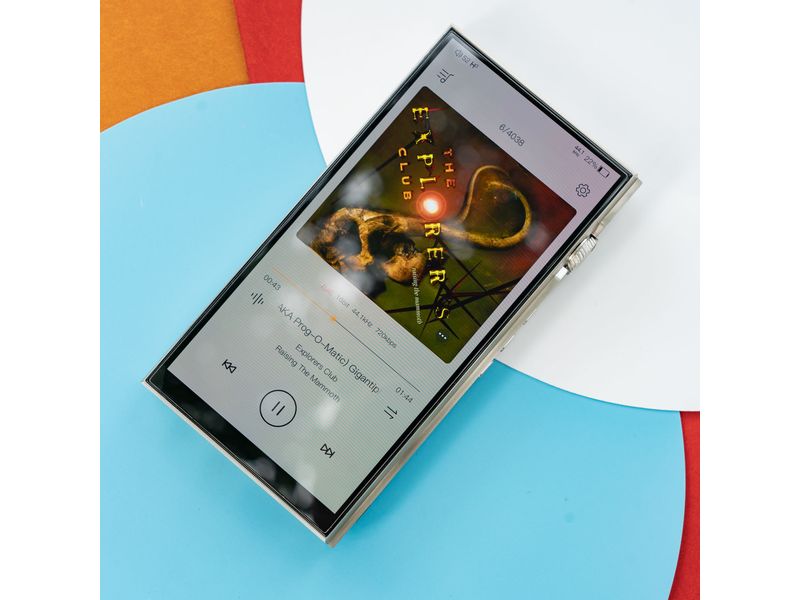 iBasso HiRes-Player DX340 Schwarz; Silber Hi-Res Musik-Player