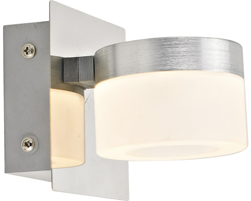 FLAIR LED wandlamp, 1-lichts, 630 lm, 3000 KH, 12 cm, Kynosura chroom