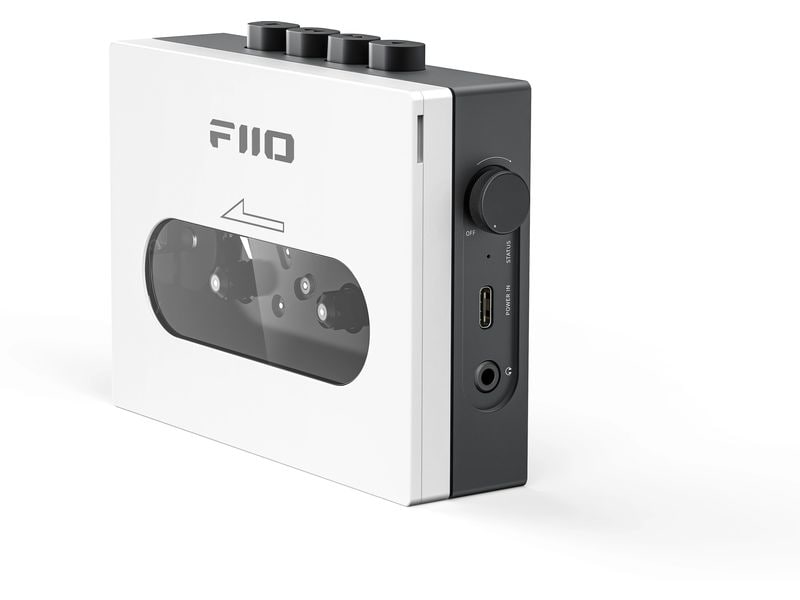 FiiO Portabler Kassettenspieler CP13 Schwarz; Weiss Portabler Kassetten-Player mit integriertem Akku