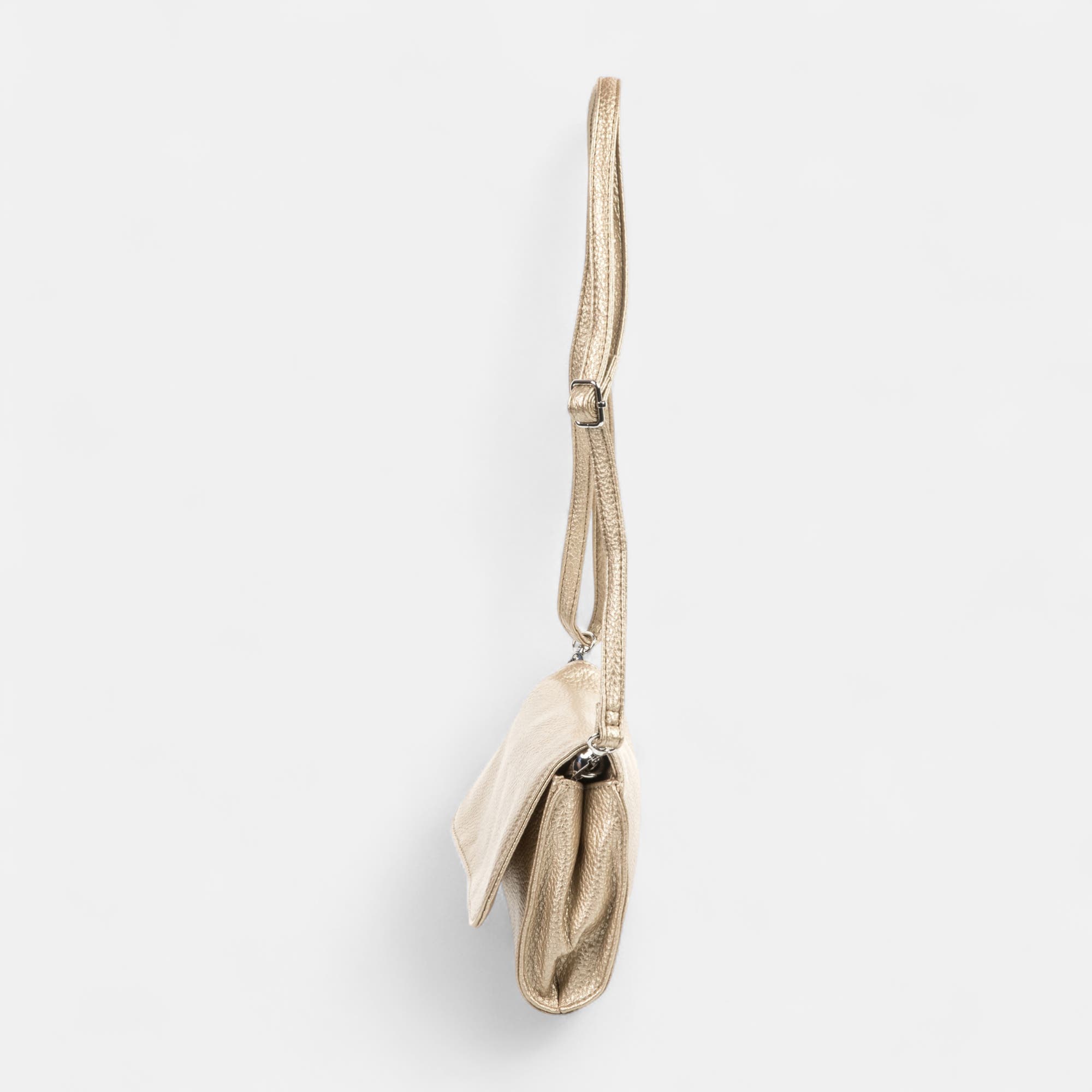 Sac bandoulière or