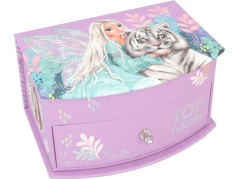 Topmodel Schmuckschatulle Top Model Fantasy Tiger Schmuckkästchen für Geheimnisse und Kostbarkeiten