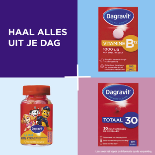 Dagravit Vitamine B12 1000 mcg Smelttabletten 100ST