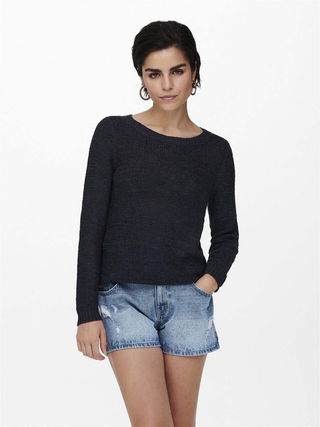ONLGEENA Strickpullover Navy Blazer