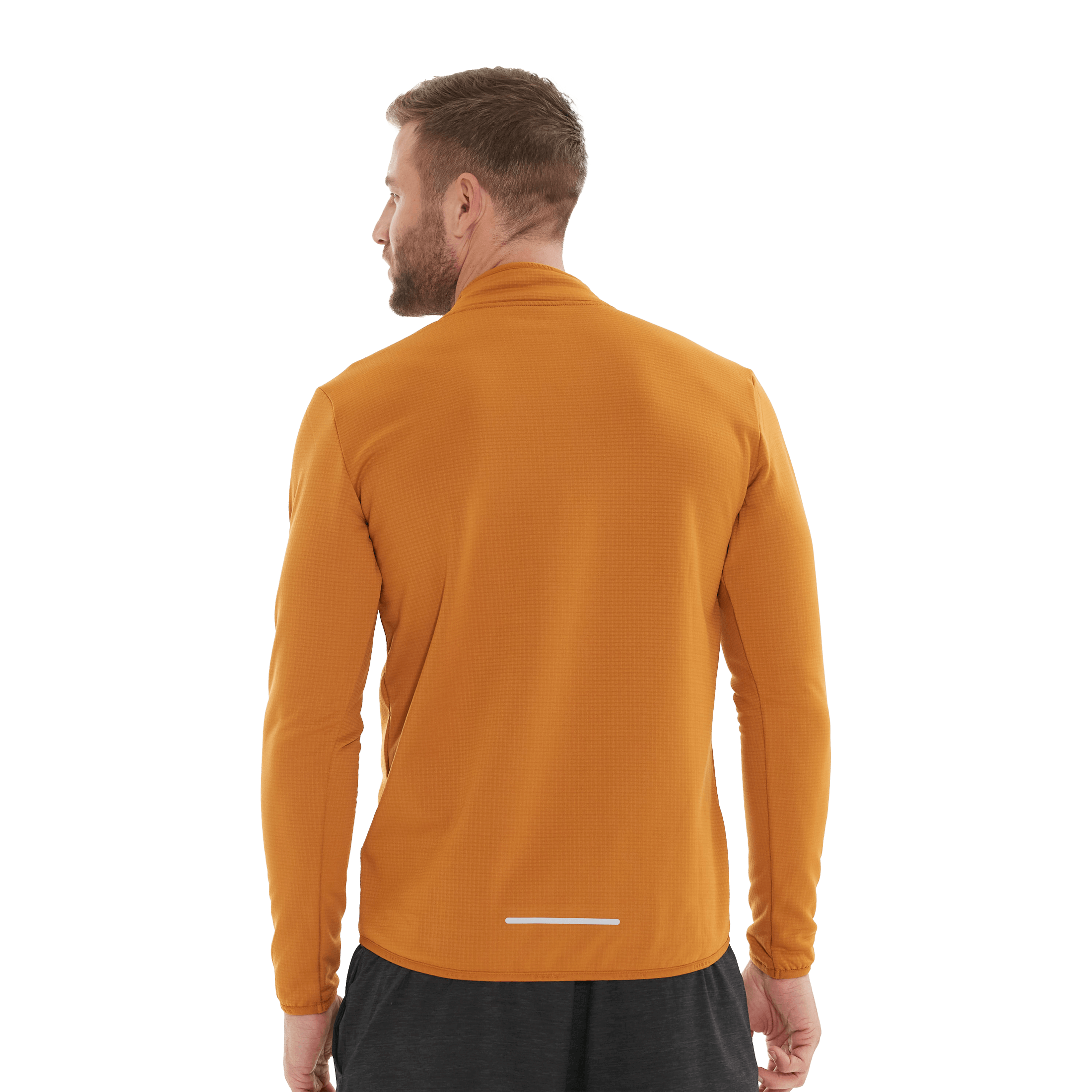 Endurance Ledgen M Waffle Melange Midlayer - Treningstøy