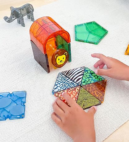 Magna-Tiles Magnetset - 25 Teile - Safaritiere