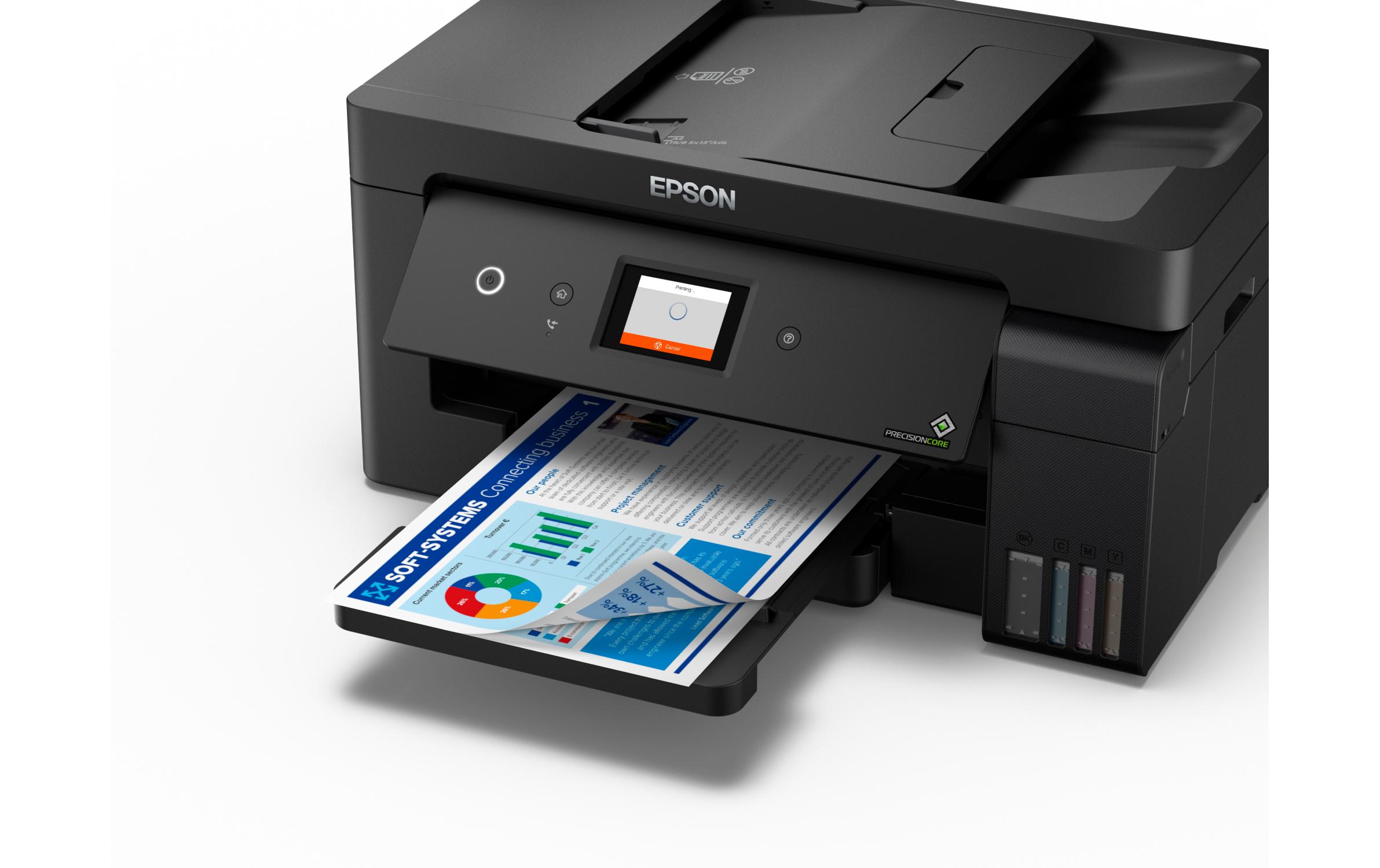 Multifunktionsdrucker EcoTank ET-15000<br>Kompakter, A3-fähiger 4-in-1-Tintenstrahl-Multifunktionsdrucker mit Ecotank-System