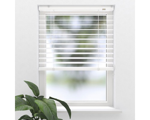 Soluna aluminium jaloezie, wit mat, 50 mm, 60x180 cm