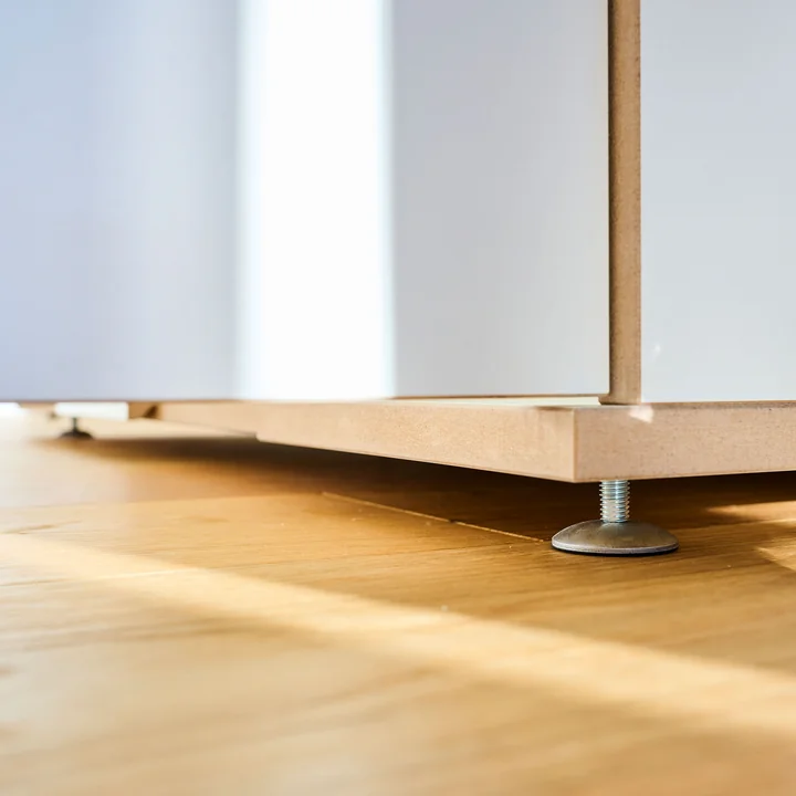 Tojo - stau Sideboard side, 200 x 110 cm, weiss