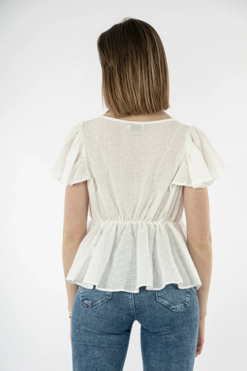 tee shirt molly bracken la623p21 blanc
