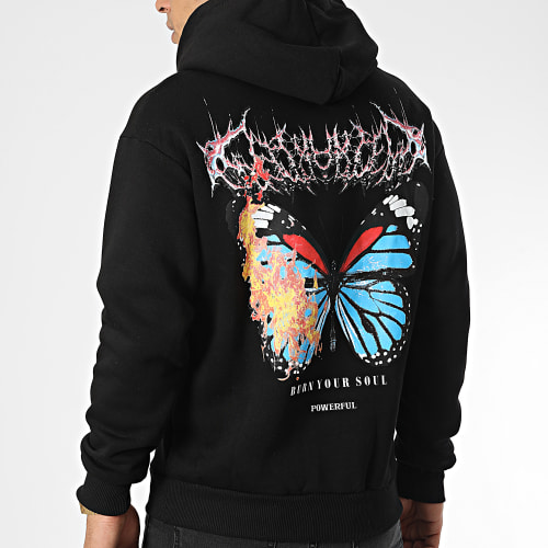 Sweat Capuche 1126 Noir
