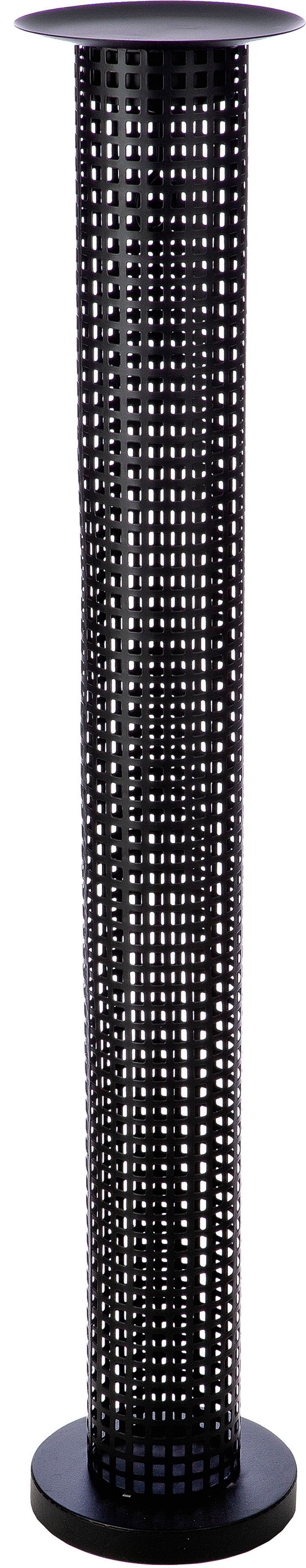 Casablanca by Gilde Standkerzenhalter »Stumpenkerzenhalter Retino, Ø ca. 14,5 cm« mit abnehmbarem Teller und Haken für z.B. Lichterkette