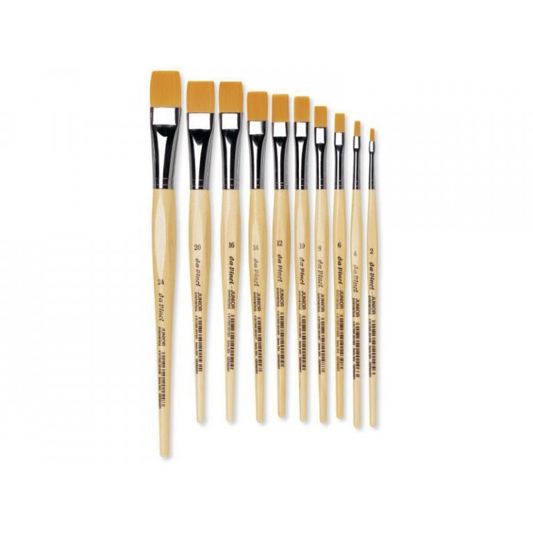 Da Vinci Schulpinsel Junior Synthetics, flach
