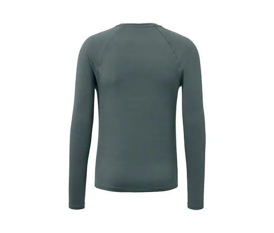 Langarm-Funktionsshirt, dunkelgrün