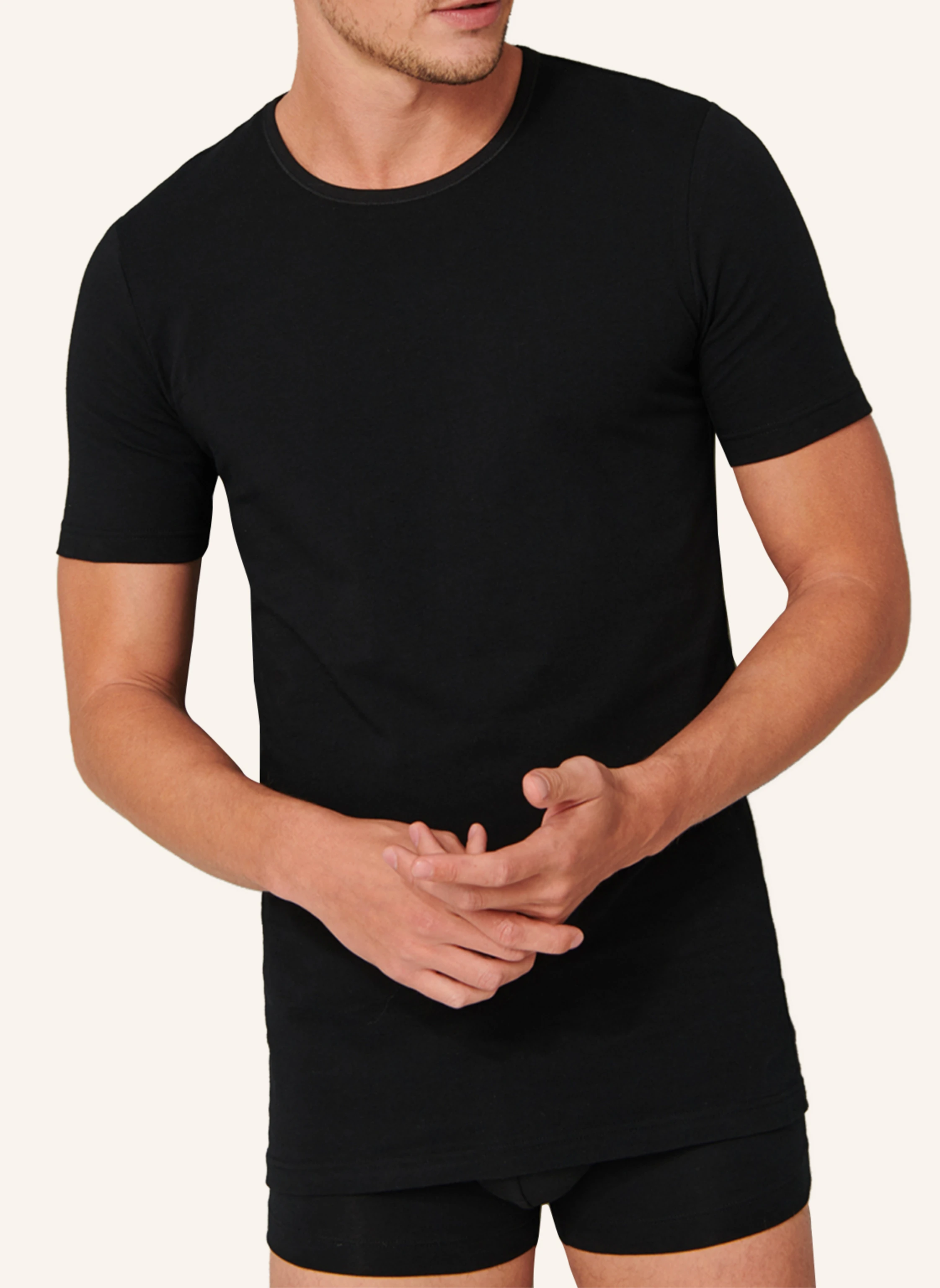SCHIESSER 2er-Pack T-Shirts 95/5