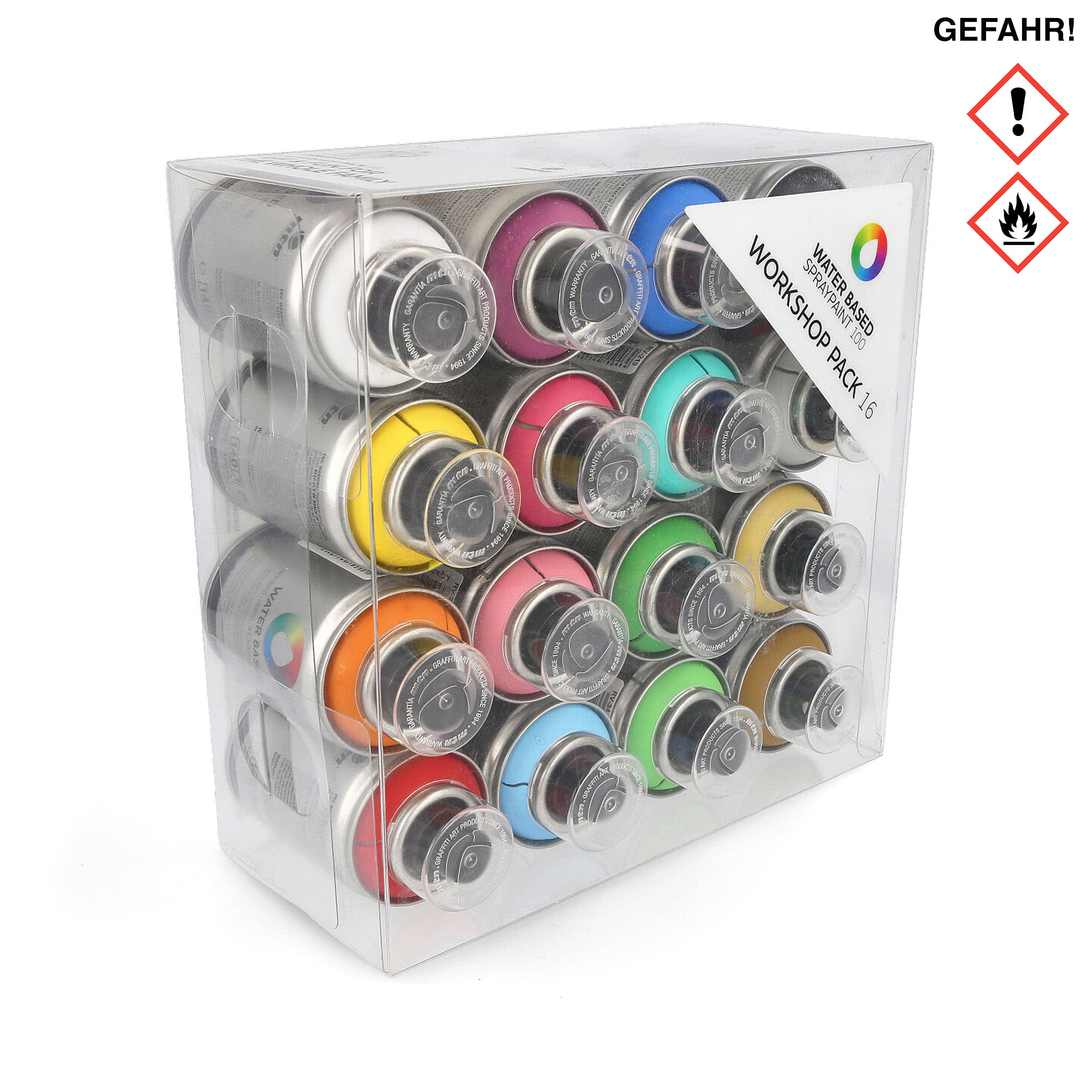 MTN<br>water based 16 pack workshop 100 ml