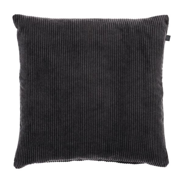 Overseas Rib Kussen - 45 x 45 cm - Smoke