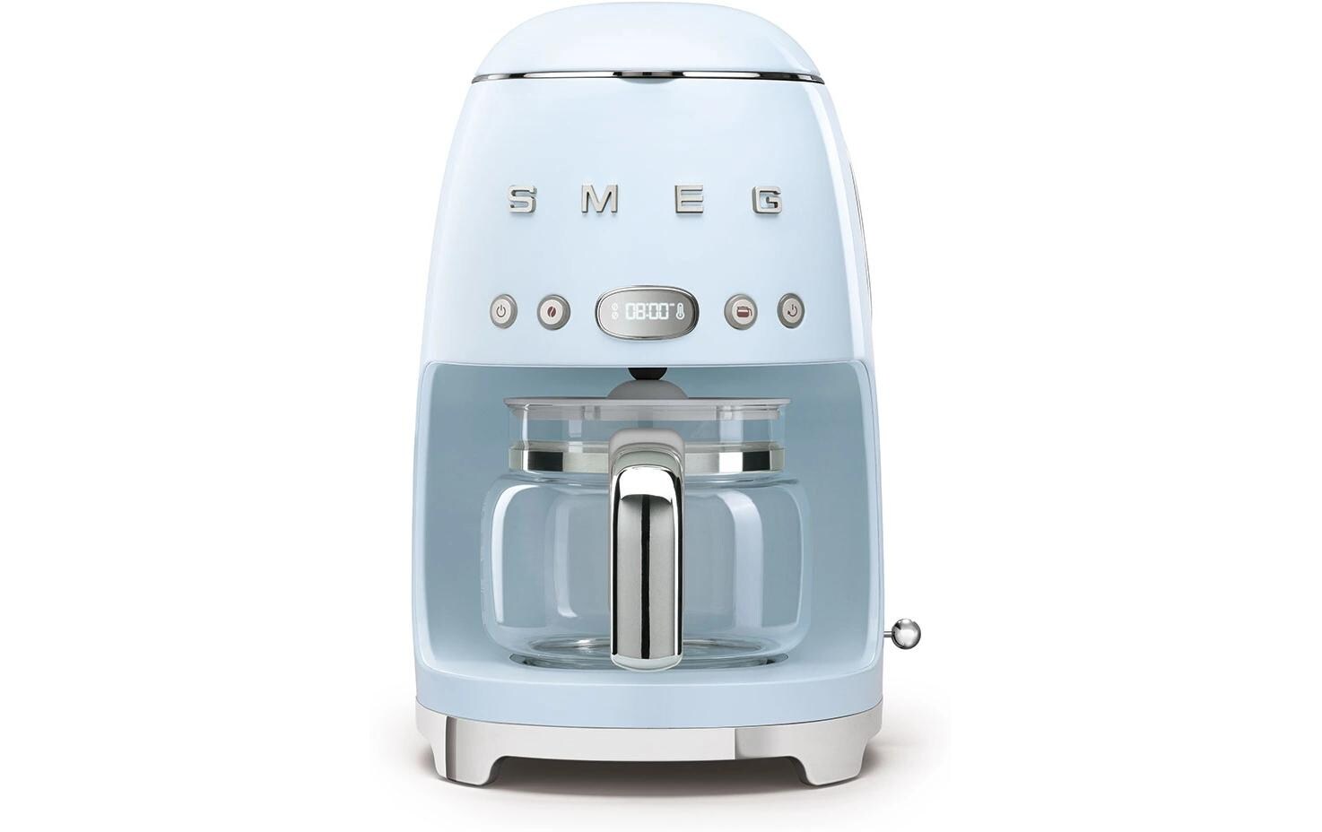 Filterkaffeemaschine 50's Style DCF02PBEU Pastellblau<br>Kaffeemaschine mit Glaskanne