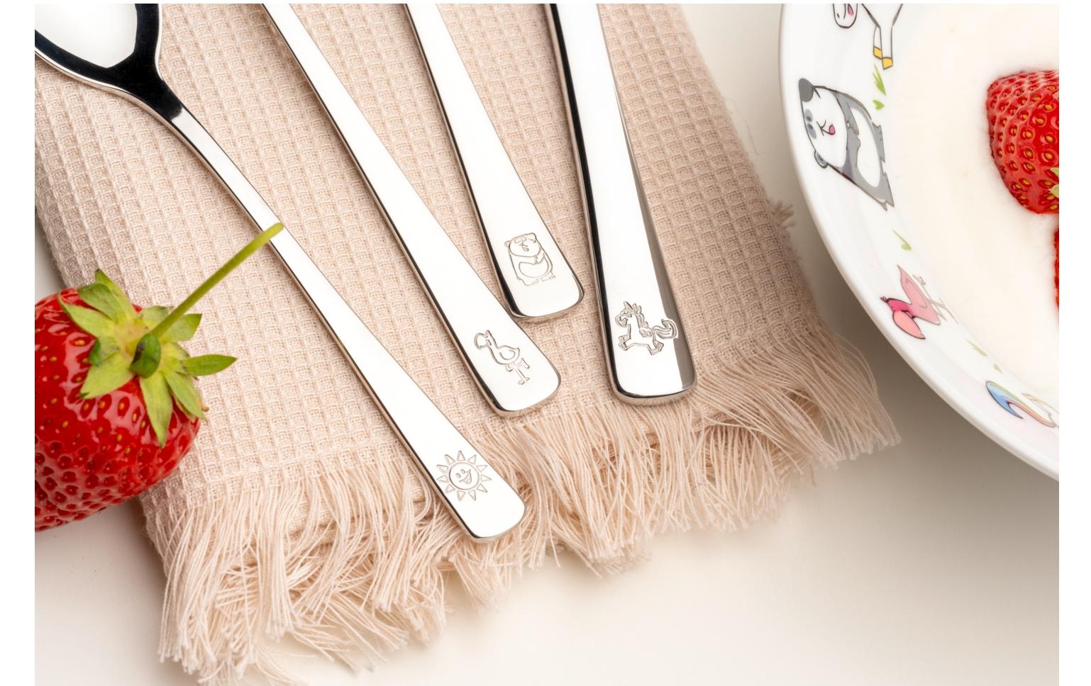 Kinderbesteckset Bambini 4-teilig4-teiliges Kinderbesteckset