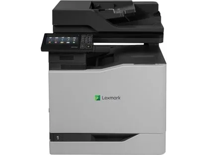 Lexmark CX820de - Multifunktionsprinter - farve - laser - Legal (216 x 356 mm)/A4 (210 x 297 mm) (original) - A4/Legal (medie) - op til 50 spm (kopiering) - op til 50 spm (udskriver) - 650 ark - 33.6 Kbps - USB 2.0, Gigabit LAN, USB vært