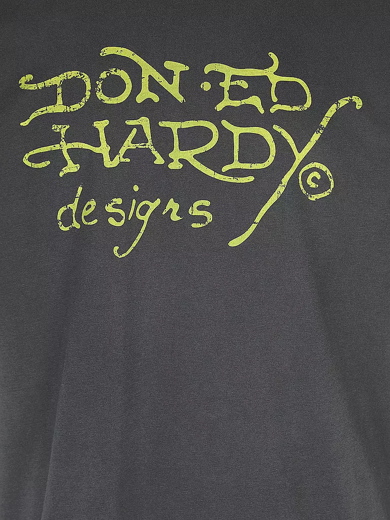ED HARDY T-Shirt  grau