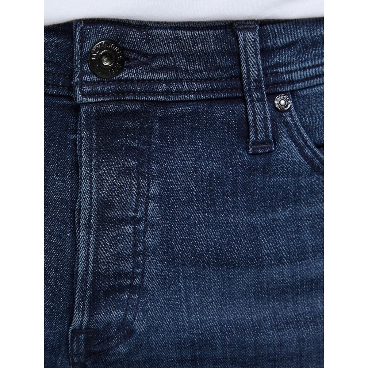 JACK & JONES<br>Calça jeans slim stretch Glenn