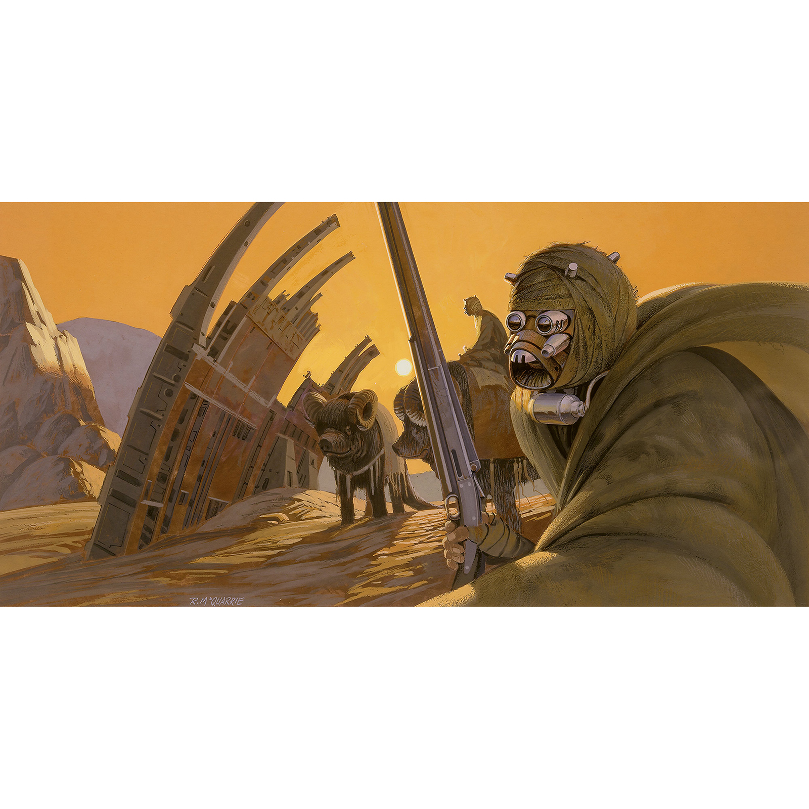 Vlies-Fototapete STAR WARS CLASSIC TUSKEN - 500x250 cm
