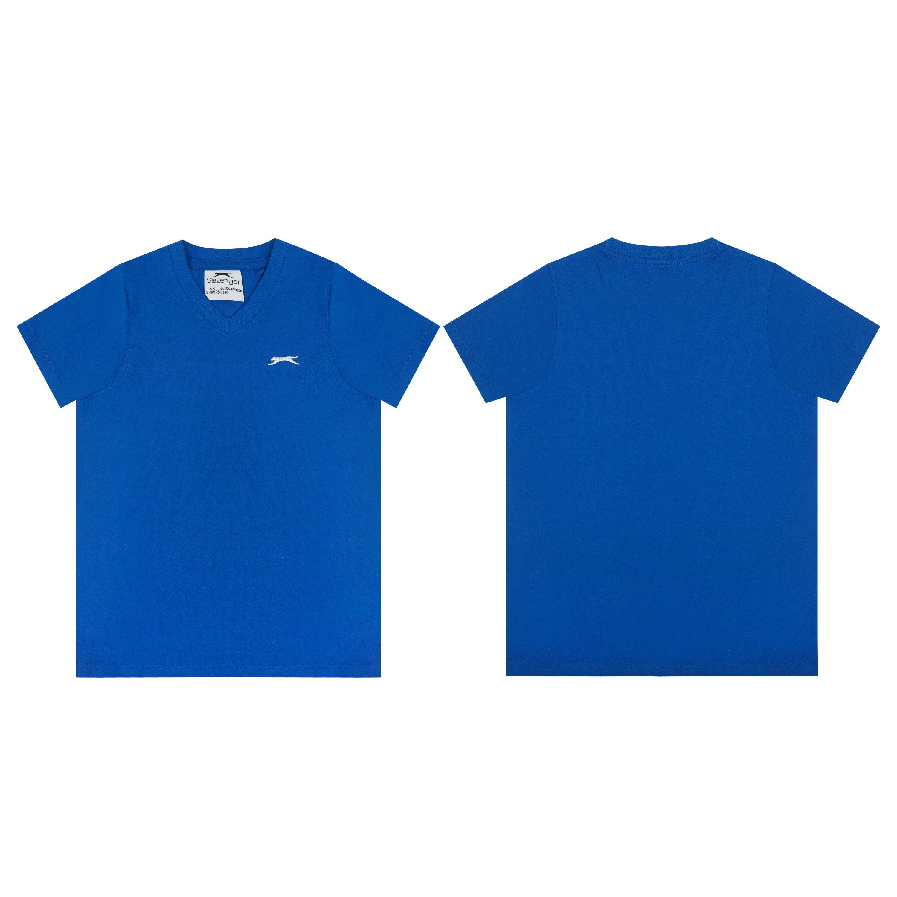 Slazenger V Neck T Shirt Junior Boys
