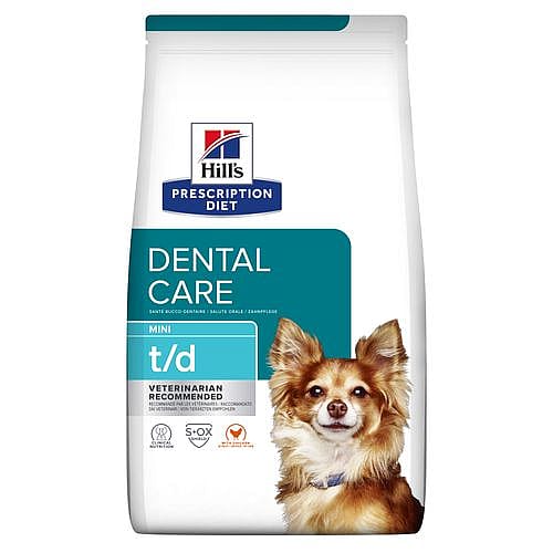 Hill's Prescription Diet TD Mini Dental Care Hondenvoer 3 kg