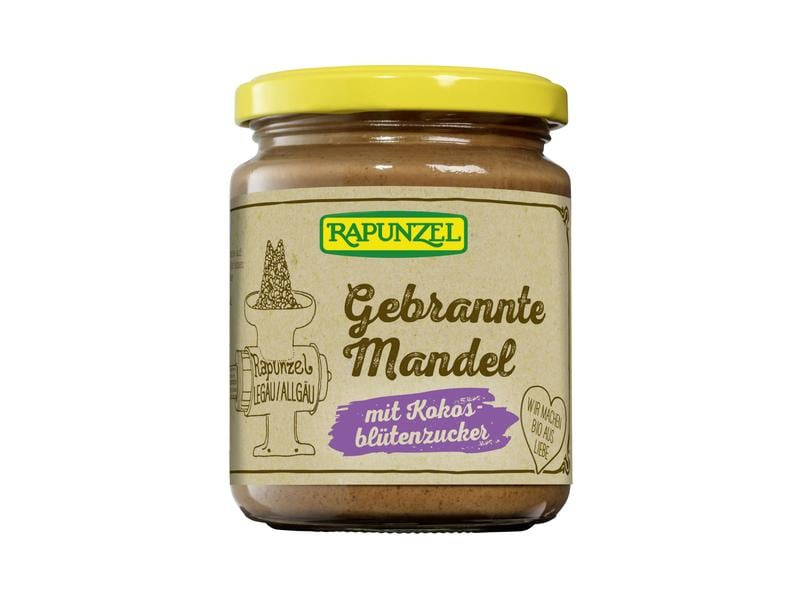 Rapunzel Brotaufstrich Gebrannte Mandelcreme mit Kokosblüte Bio-zertifizierter Brotaufstrich