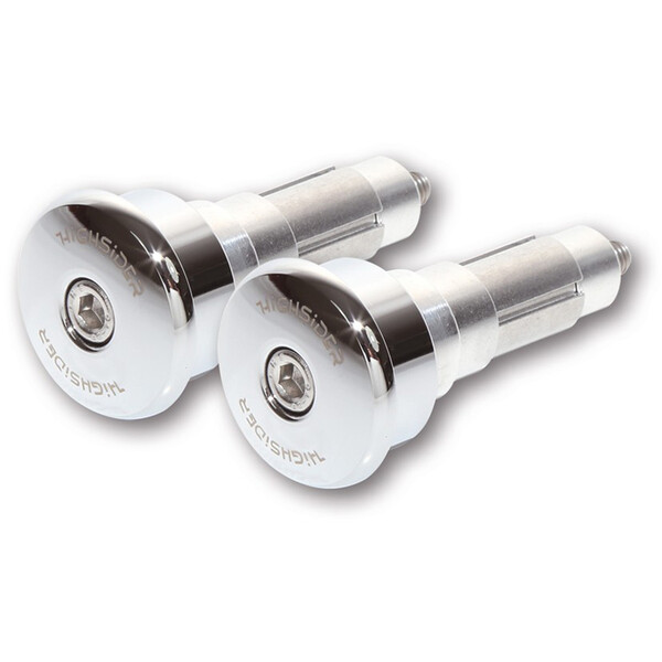 Highsider - Embouts de guidon Curve Chrome