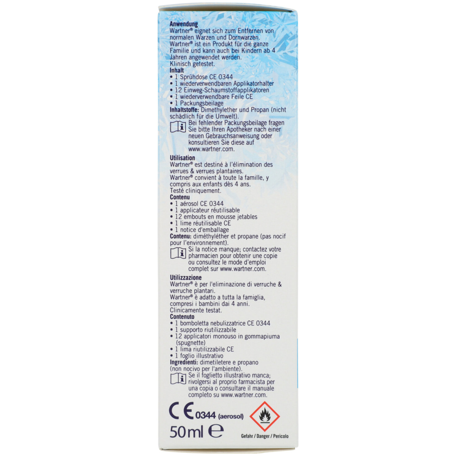 Wartner Kryotherapie Warzen