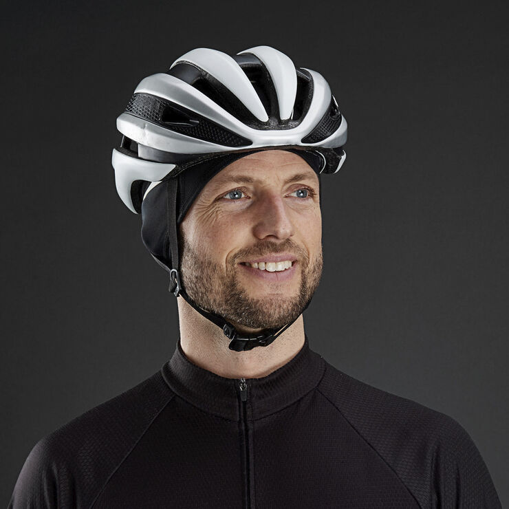 GripGrab Skull Cap Windster løbehue Sort
