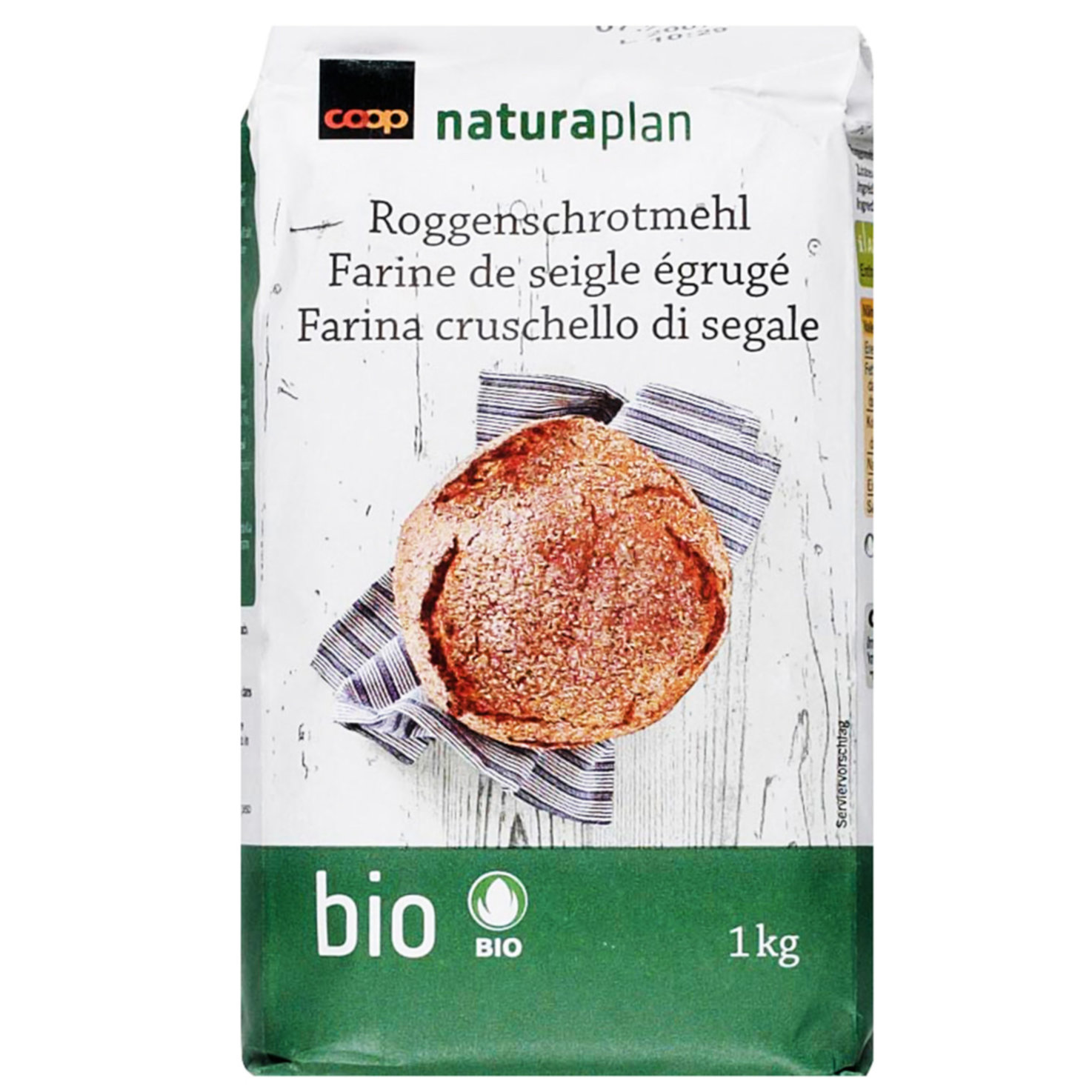 Naturaplan Bio Roggenschrotmehl