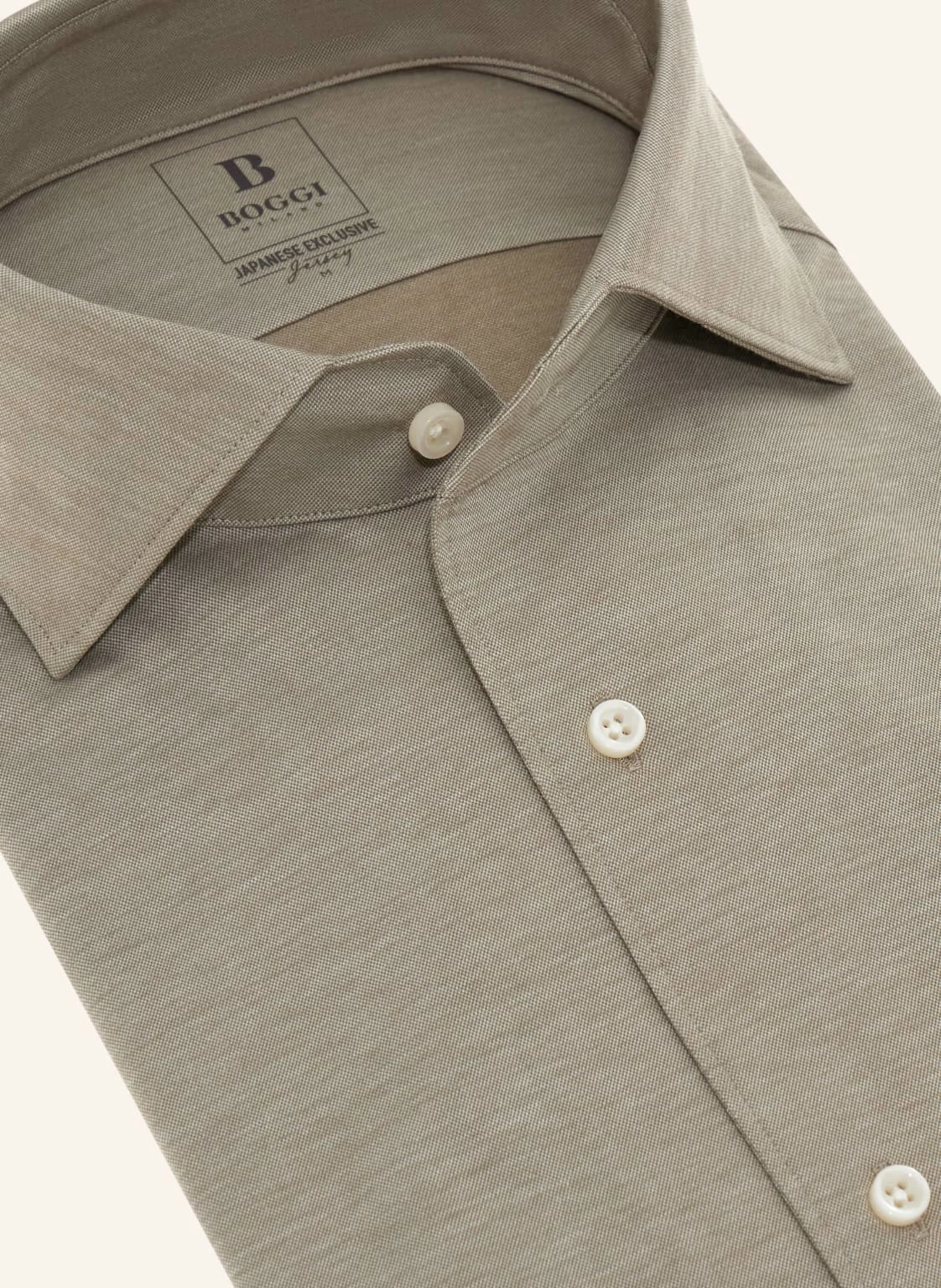 BOGGI MILANO Jerseyhemd Regular Fit