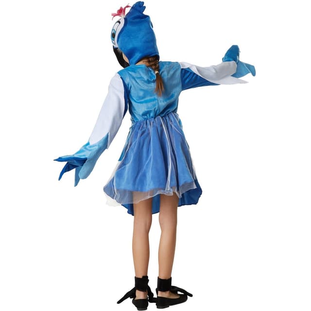 Pragtfuld papegøje kostume
