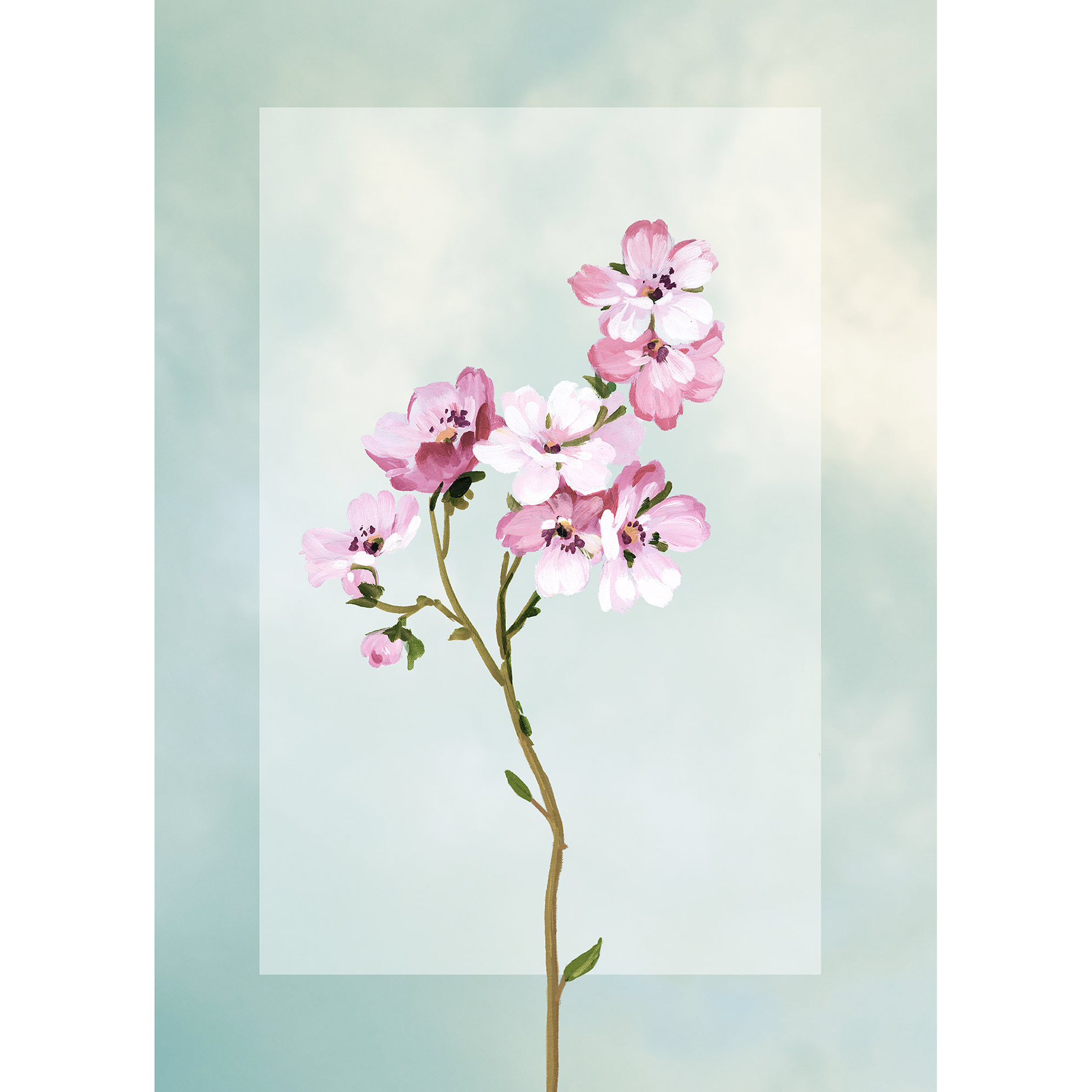 Wandbild LEVER ET BRILLER - 50x70 cm