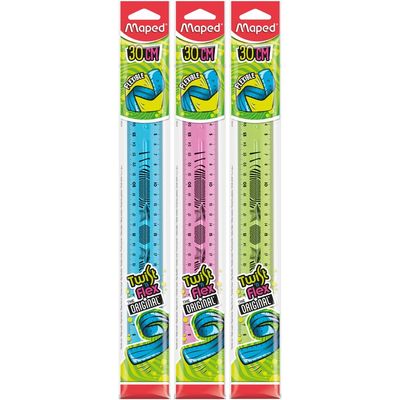 Maped Twist'n Flex - Règle flexible 30 cm - disponible dans différentes couleurs