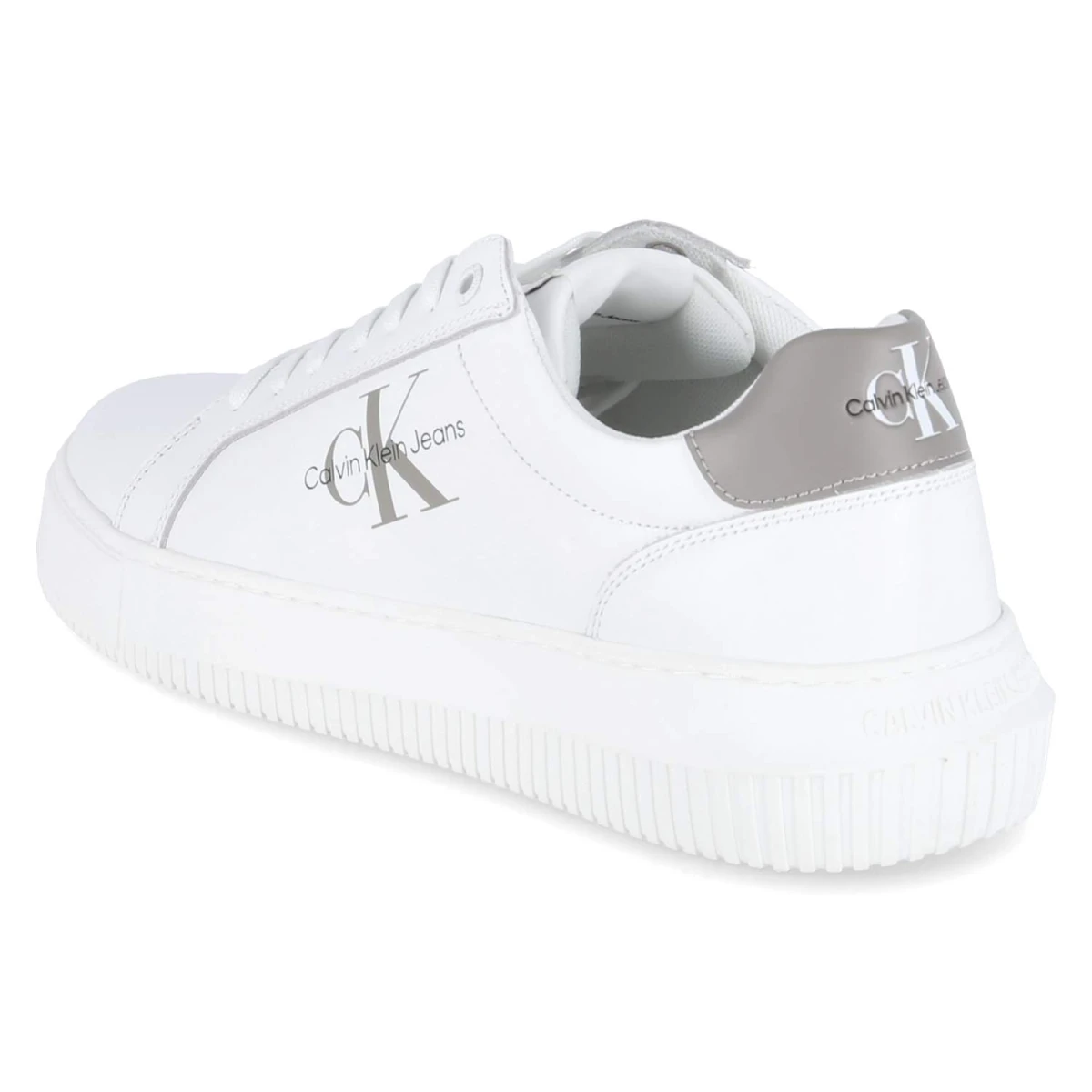 Calvin KleinLow Sneaker CHUNKY MONO - bright white/rock ridge