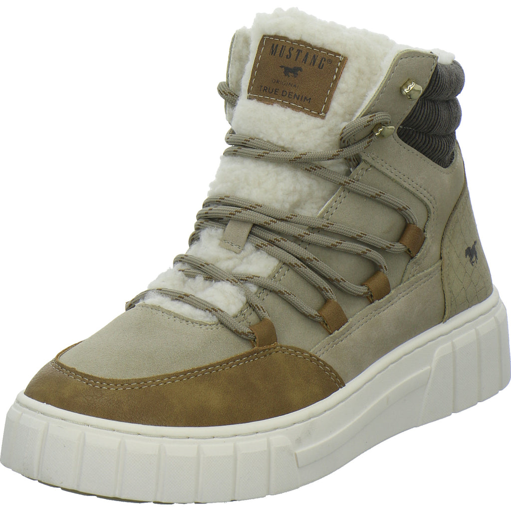 Mustang Winterstiefel Damen taupe