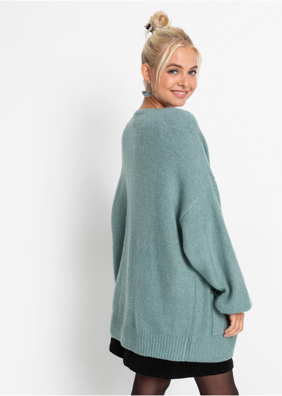 Gilet en maille oversize